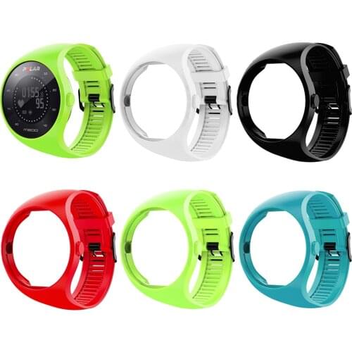 ALLOYSEED Silicone Watch Band for Polar M200 Smartwatch Sports Strap Replacement Wristband Bracelet