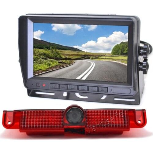 Vardsafe VS706M | Reverse Backup camera + 7" Self Standing Rear View Monitor for Chevy Express / GMC Savana (2003-2019)