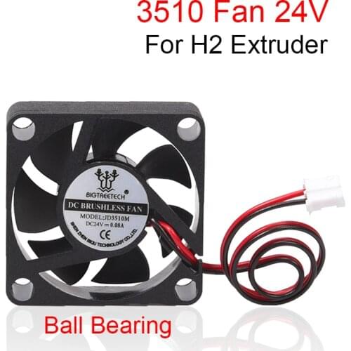 BIGTREETECH 3510 Fan Ball Bearing 3510 Cooling Fan 35x35x10MM Mini Cooler Fan 3D Printer Parts For H2 Extruder BIQU B1 Ender 3