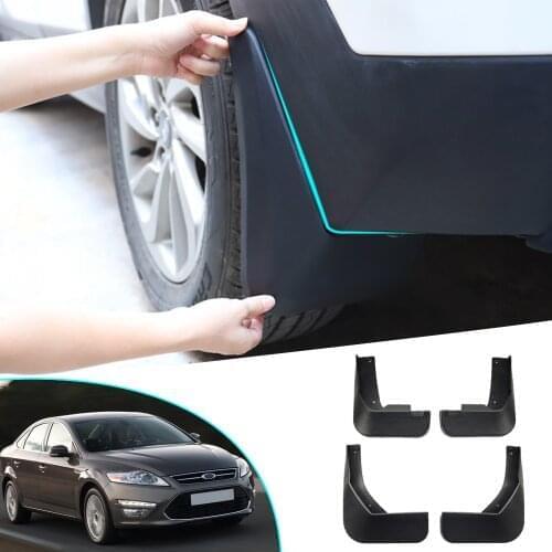 4Pcs Car Front Rear Mudflaps Mudguards Fender Flares Splash Guards Mud Flaps For Ford Mondeo 2007-2018