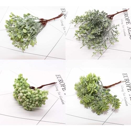 6pcs/ Wedding Party Artificial Flowers Lavender Fake Bridal Bouquet Party Home Decor Decorations Artificial Flowers