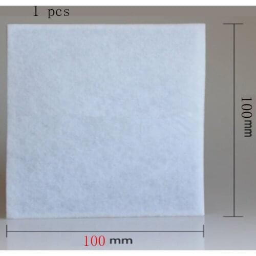 8mm Ultra-Thin Car Spray Paint Baking Room Air Filter Cotton Air Conditioning Fish Tank Aquarium Filter Impurities White Cotton