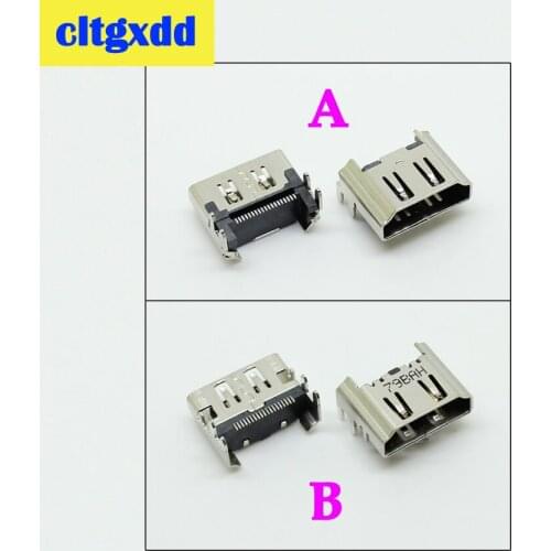 Cltgxdd 2pcs New For Playstation 4 PS4 HDMI Port Socket Interface Connector Replacement