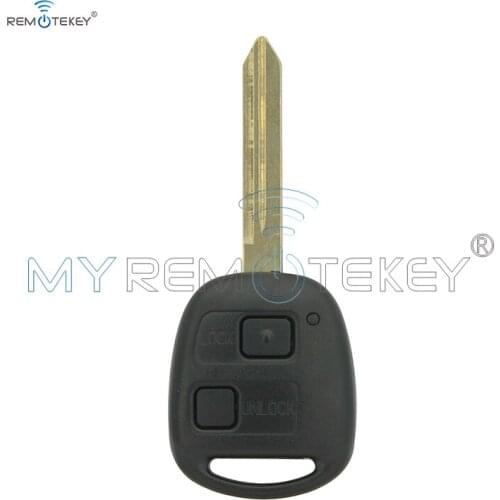 Remtekey Remote key 89071-42050 2 button 315mhz with 4C chip TOY47 blade for Toyota