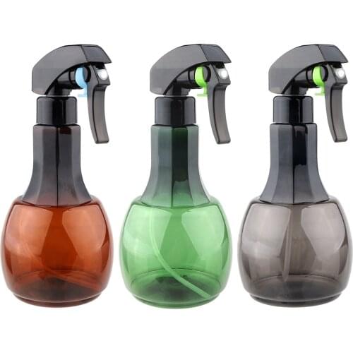 400ml Refillable Fine Mist Hairdressing Spray Bottle Atomizer Barber Empty Water Pro Salon Hairstyling Tool 3 Color