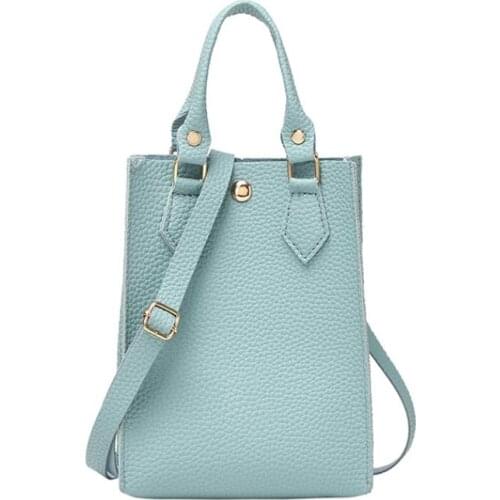 Mini Shoulder Bag For Women Trendy Vintage PU Leather Women Crossbody Bag Brand Women Purse Cell Phone Bag Shoulder Bag Handbags