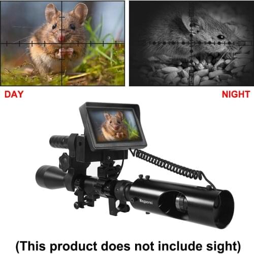 2020 New update Hot Outdoor hunting optics Sight Tactical Riflescope digital Infrared night vision with Sunshade For scope