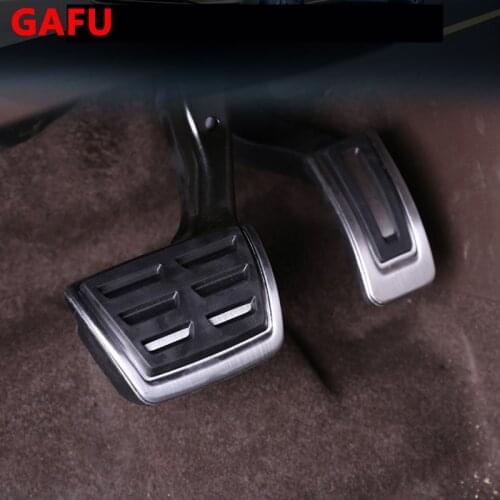 Accelerator Clutch Brake Pedal For Volkswagen VW Passat B8 2021 2020 2019 Accessories Car Interior Rest Pedal Foot Fuel Brake