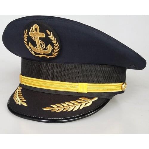 US Navy Cap Marines Military Hat for Men Cadet Hats Marines Militar Army Accessories Gorra Militar Captains Hat