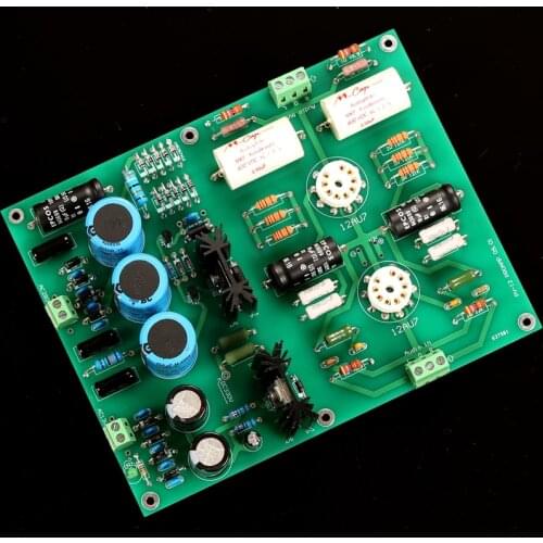 Assembled 12AU7 Stereo Tube Preamplifier Board Base On Conrad-Johnson PV12 Circuit