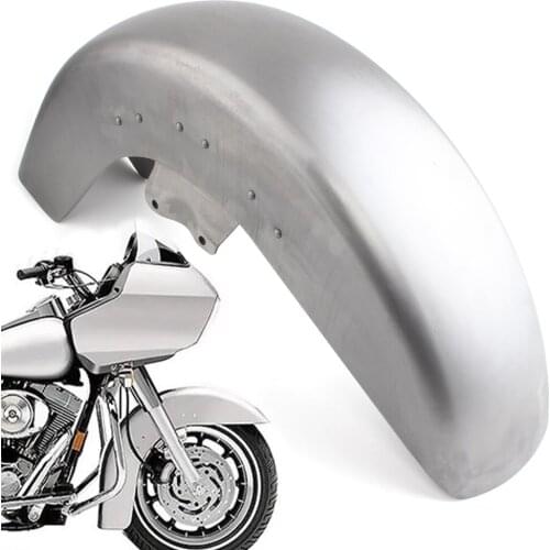 Steel Unpainted Mudguard Motorcycle Front Fender For Harley Touring Road King Ultra Classic Electra Street Road Glide 1989-2013