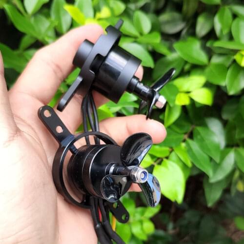 1pair DC 12V 24V Water Pump Waterproof Submarine Motor Engines 3-Blades Propeller Underwater Thruster for DIY RC Boat Model