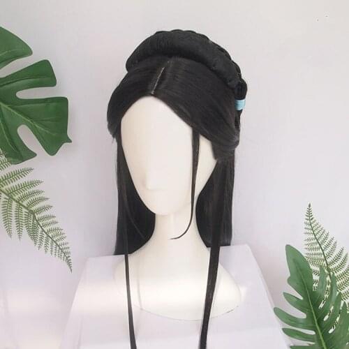 90cm antique princess cosplay hair products for women shaped han dynasty wholety Firm Tv play headwear