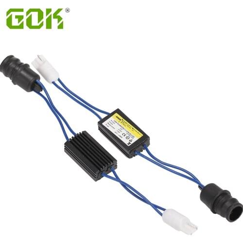 2pcs T10 led Canbus Cable 12V LED Warning Canceller Decoder 501 T10 W5W 192 168 Car Lights NO Error Canbus OCB Load Resistor
