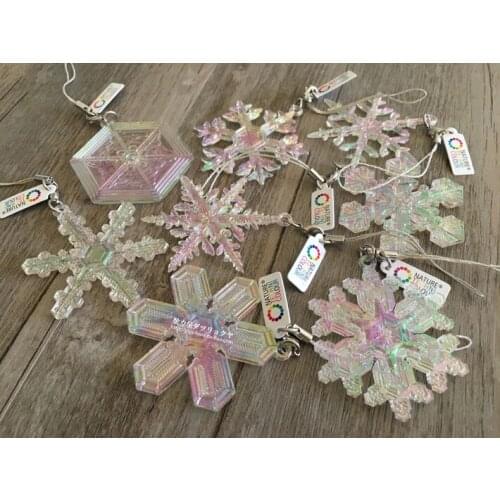 Figure snowflake capsule toy 8pcs/set