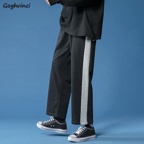 Pants Women All-match Loose Casual Summer Bright Line Decoration Unisex Korean Fashion Thin Joggers Design Trousers Mujer Baggy