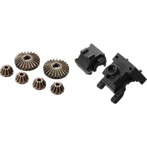 Gear Box Case Cover EA1049 with 24T and 11T Diff Gear EA1039 for JLB Racing CHEETAH 1/10 Brushless RC Car