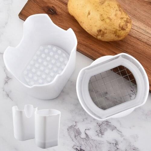 Chips Maker Potato Chipper Potato Veggie Chopper Best for French Fries Apple Slicers Potato Chips Maker Vegetable Cutter