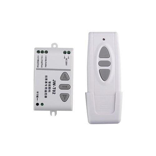 AC 220 v intelligent digital RF wireless remote control switch system for projection screen 433MHZ