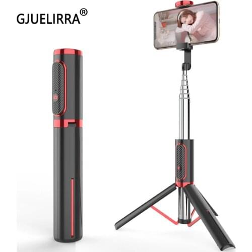 GJUELIRRA 3 In 1 Mini Selfie Stick Tripod Aluminum Monopod Phone Stand for Xiaomi Mi Huawei IPhone 11 Pro Samsung Smartphone