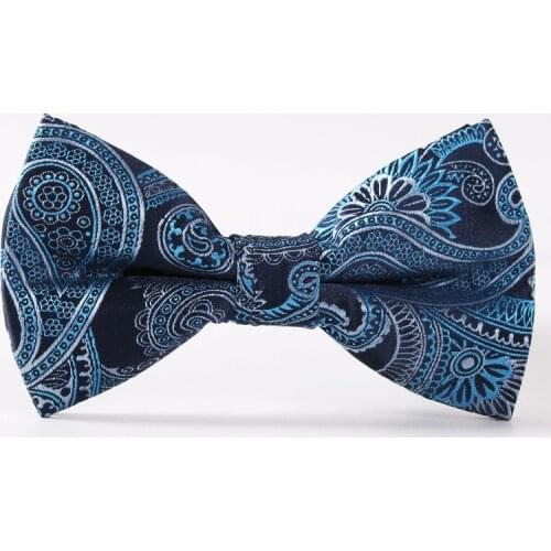 New Fashion Gentlemens Adjustable Paisley Bowtie for Men Wedding Prom Party Neckwear Bow Ties Women Butterfly Cravat