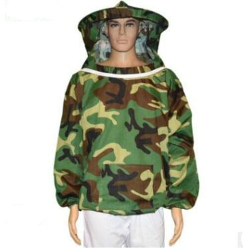 Beekeeping Clothes Traditional Camouflage Beekeeping jacket Bee Protective Clothing Ventilated Bee Suits Man Woman WY814