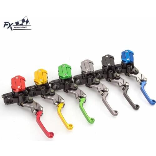 Motorcycle Dirt Bike Master Cylinder Reservoir Brake Clutch Lever 7/8" 22mm For Honda CRF250L CRF 250M 12 - 14 CRF125F 14 - 15