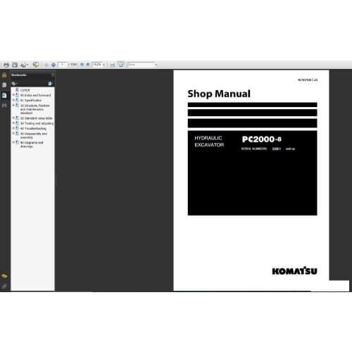 KOMATSU CSS 2018 FULL SET MANUAL