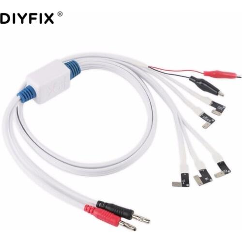 DIYFIX 10 in 1 DC Power Supply Phone Current Test Cable for iPhone 7 7 Plus 6S 6 5S 5C 5 SE Repair Tools