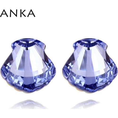 Shell shape Earrings Beach Bohemia European Style Colorful Crystals from Austria For Women #92911