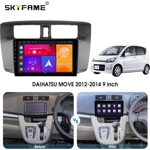 SKYFAME Android Car Navigation Radio Multimedia Player For DAIHATSU MOVE 2012-2014 Android Auto stereo GPS system