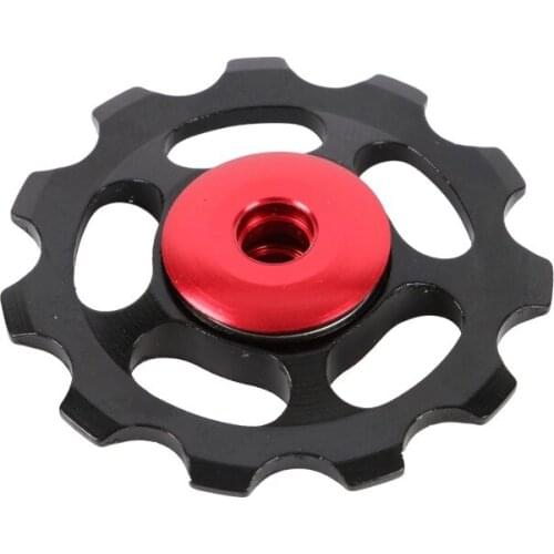 Bicycle Rear Derailleur Aluminum 11T MTB Road Bike Bicycles Rear Derailleur Pulley Roller Idler Bearing Wheel Parts4ve