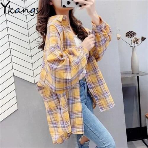 Женские модные рубашки YKANGS China At AliExpress