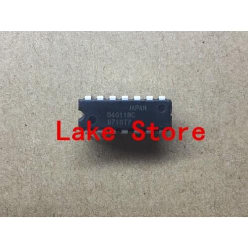 10 unids/lote D4011BC CD4011BE MC14011BCP DIP 4011