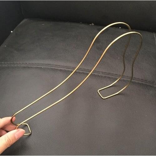 Free Shipping Wholesale Gold Metal shoe Holder For Shop, Shoe Riser Holder