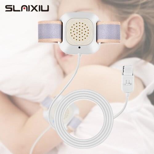 Bedwetting Alarm Professional Arm Wear Bedwetting Sensor Alarm For Baby Toddler Adults Wet Reminder Sleeping Enuresis plaswekker