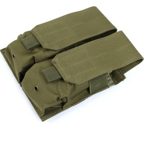 Tactical Pistol Double/Trible Magazine Pouch Molle Clip 5.56mm 223cal Military Airsoft Rifle Mag Holder Bag Pack for AK M4 AR-15