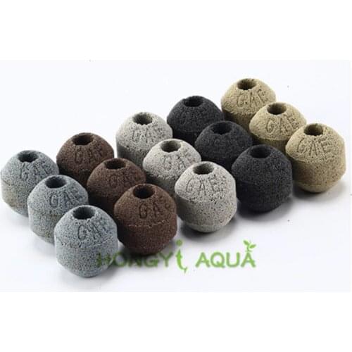 HONGYI 1 piece GAE nano-sphere aquarium filter material bacterial house filter bio bacterial house ceramic ring biological Rings