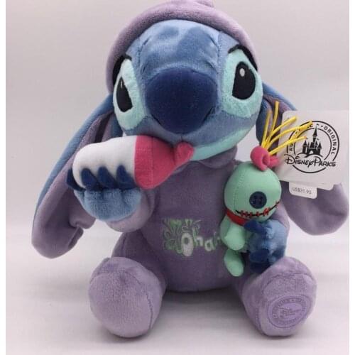 Disney Stitch BABY S28 Fashion Anime Stuffed Plush Dolls Cartoon Doll Toy Baby Kids children Birthday Gifts