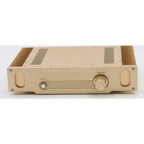 Upgraded Version Hood1969 Gold Seal Power Tube Class A 18W *2 Finished Amplifier