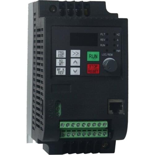 220V 1.5KW/2.2 Single Phase input and 220V 3 Phase Output Frequency Converter / Frequency Inverter / Adjustable Power Pac