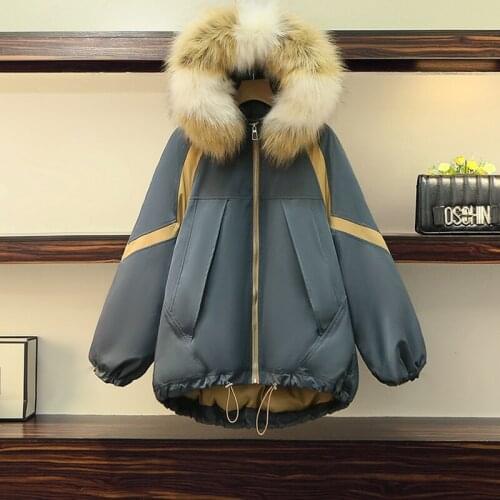 Olive Girl Women's Large Down Jackets