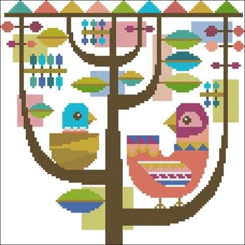 Genuine Product Egypt Long-staple Cotton Self-Made cross stitch kits Suite Magazine-Happy Bird