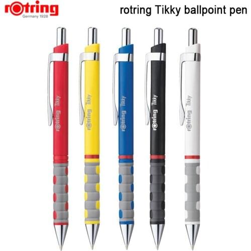 Rotring Tikky ballpoint pen blue ink M point school&office stationery 1 piece