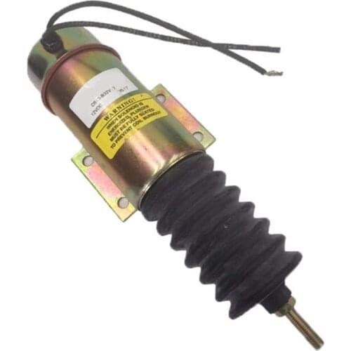 Diesel Engine Stop Solenoid D513-B32V12 12V Engine Shut Down Solenoid