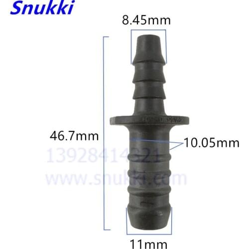 Universal general auto Fuel line quick connector nylon tube rubber tube fittings two side 5pcs a lot