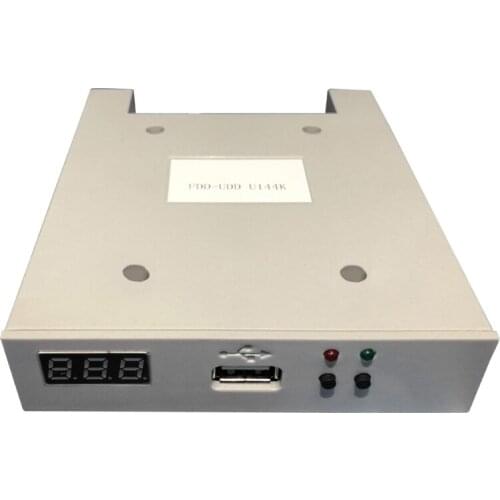 USB Floppy Disk Reader Drive 3.5in External 1.44 MB FDD Diskette Drive for Windows 7/8/2000 Plug N Play No Extra Drivers