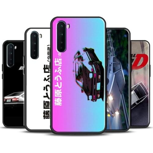 Anime Initial D Drift Case For OPPO Reno 4 Pro A9 Realme X50 X2 Pro 6 7 X7 XT C3 For OnePlus Nord 8 7 Pro 6 T