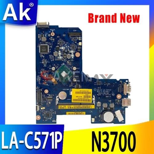 FOR 15 5000 5552 CN-0F77J1 0F77J1 LA-C571P ALL14 DDR3L SR29E N3700 CPU laptop Motherboard 100% Tested OK