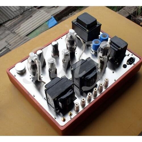 FU-7 Class A tube amplifier, 8W*2 power amplifier, frequency response 16~35000Hz, signal-to-noise ratio>90db